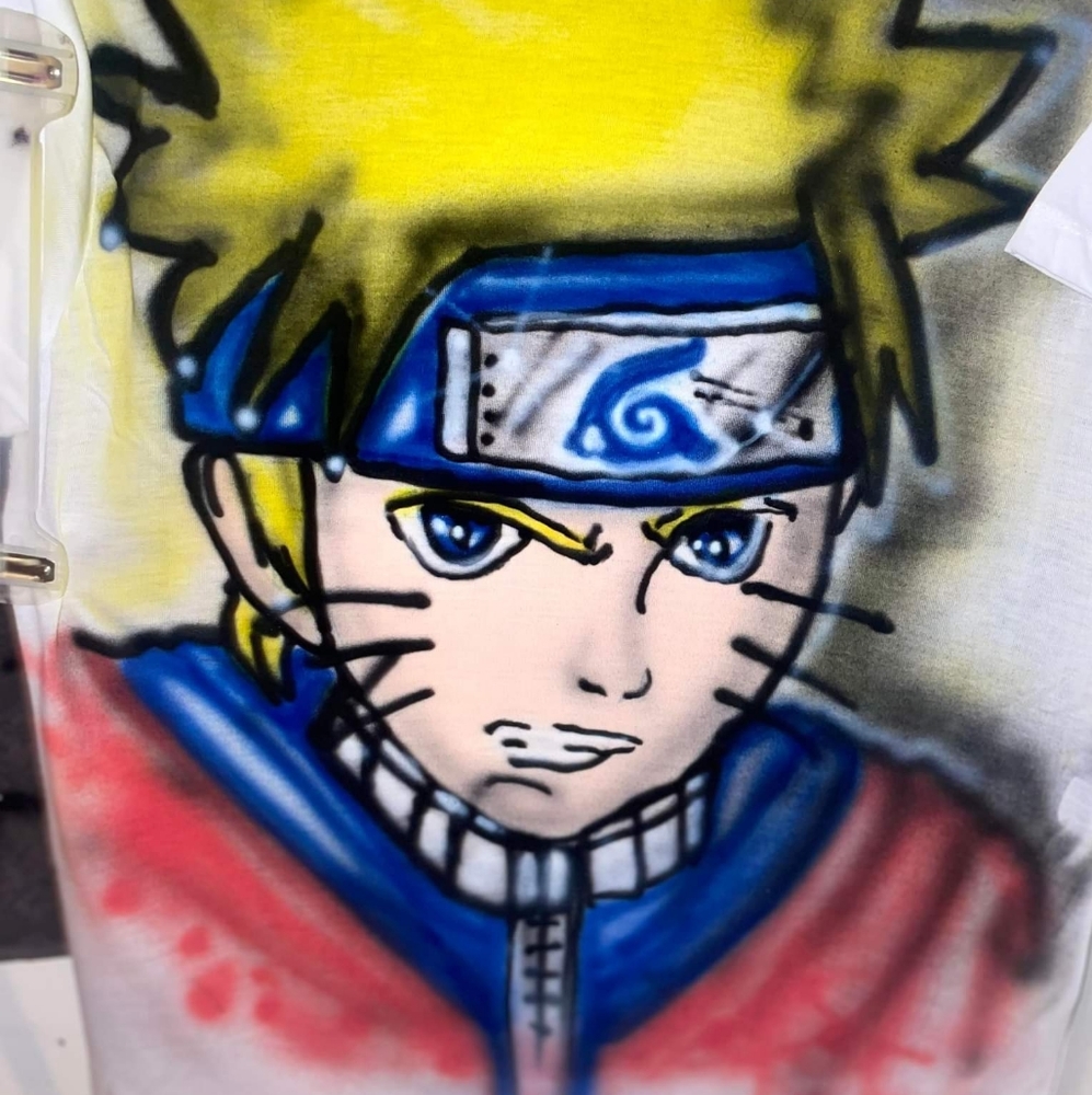 Naruto custom tee